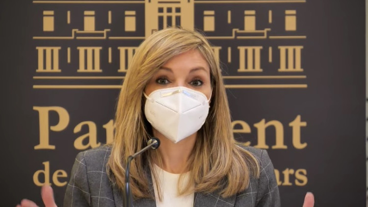 La líder balear de Ciutadans, Patrícia Guasp. Europa Press