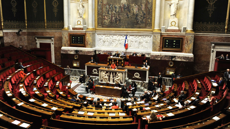 Panoràmica de l'Assemblea Nacional Francesa. Viquipèdia