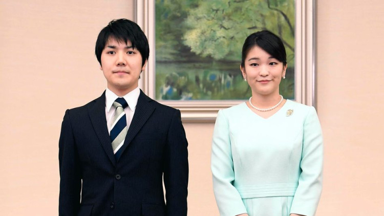 Komuro i la princesa Mako. Der Spiegel