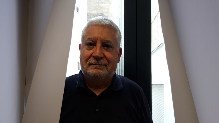 Gustau Muñoz, reconegut en la modalitat Assaig del premi de l'AELC. Arxiu EL TEMPS