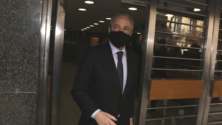 Florentino Pérez, president del Reial Madrid i de la Superlliga. Europa Press