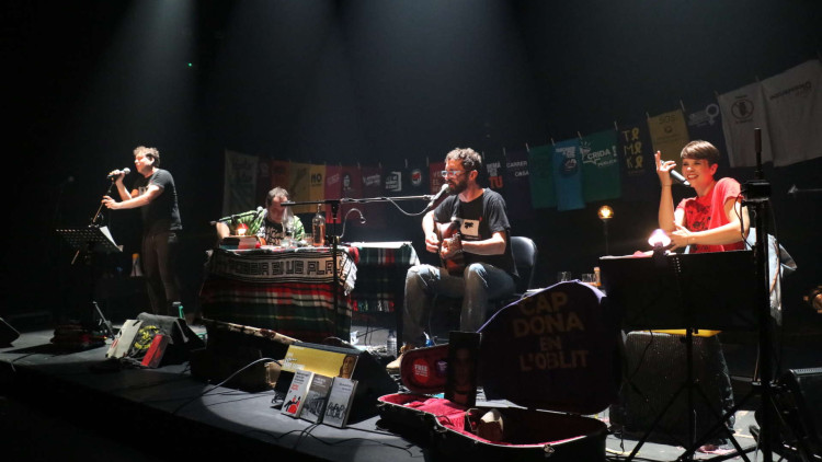 Els Ovidi4 a la Sala Beckett. Gemma Boada