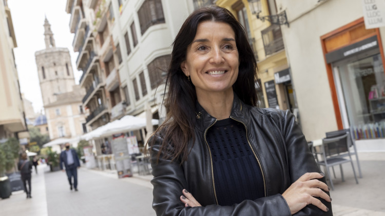 Ruth Merino, síndica de Ciutadans a les Corts valencianes, s’ha mostrat especialment crítica amb les restriccions imposades a l’hostaleria amb motiu de la pandèmia.. Miguel Lorenzo