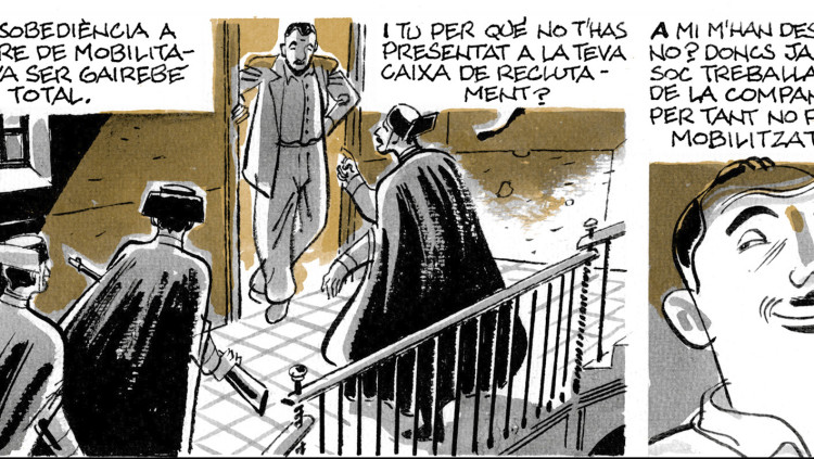 Vinyeta del còmic '8Hores'