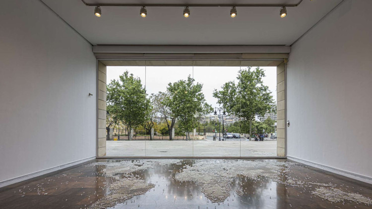 Map clear, 2021 de Mona Hatoum. Miguel Lorenzo