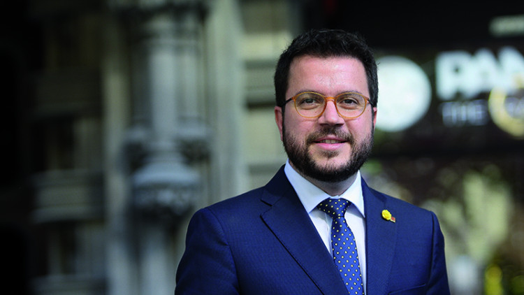 El president Pere Aragonès