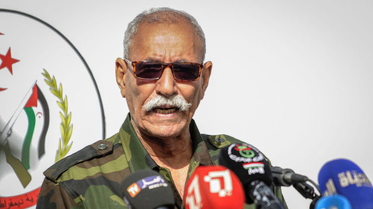 El president sahrauí Brahim Ghali. Europa Press