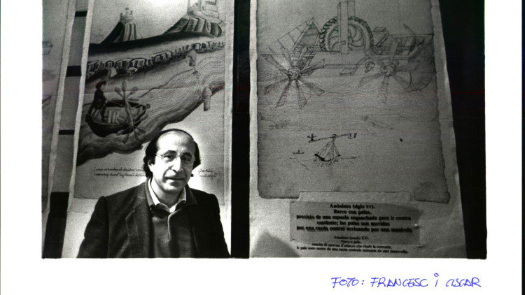 L'historiador de la ciència, Víctor Navarro, professor de la Facultat de Medicina de València. Francesc i Císcar (Arxiu EL TEMPS)