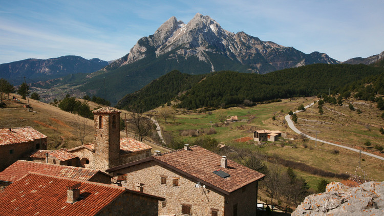 El Pedraforca, des de Gliscareny. Diputació de Barcelona