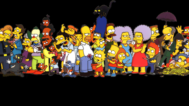 Càsting principal de la sèrie The Simpsons. Viquipèdia