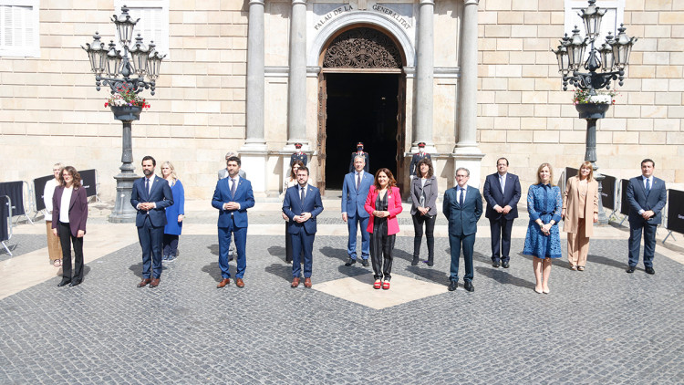 Presa de possessió dels nous consellers de la Generalitat de Catalunya. Agència Catalana de Notícies
