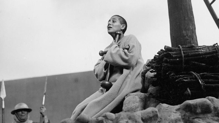 Fotograma de “La Passió de Joana d’Arc”, 1928 de Carl Theodor Dreyer