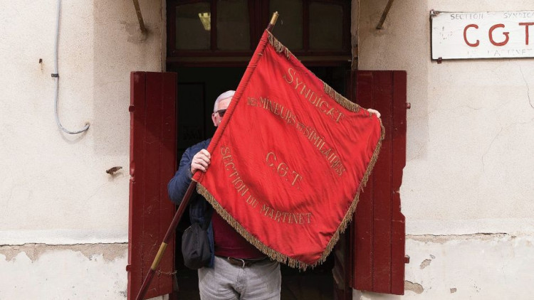 Michel Bulcourt, secretari de partit i sindicat. Der Spiegel