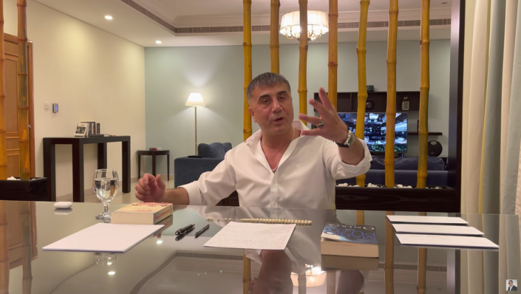 El 'capo' mafiós Sedat Peker. Der Spiegel