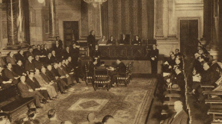 Estrena del Parlament el 1932. Arxiu Nacional de Catalunya