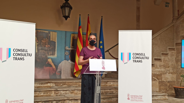 Kristal Calvo, del Consell Consultiu Trans| EL TEMPS