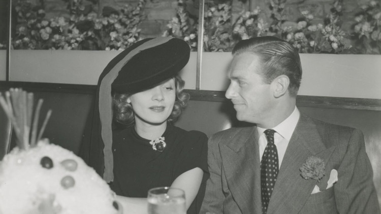 Marlene Dietrich amb l'actor Douglas Fairbanks