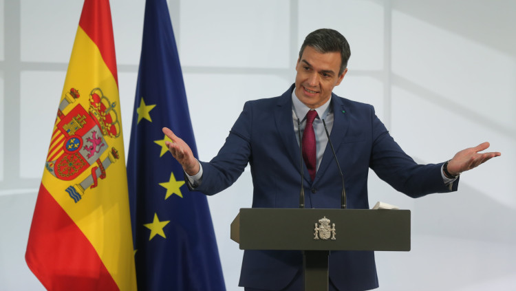 El president espanyol, Pedro Sánchez, en un acte recent. Europa Press