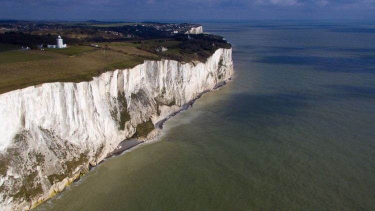 Costa de Dover, a l'extrem sud-est del Regne Unit, punt més proper a la zona continental europea. Der Spiegel