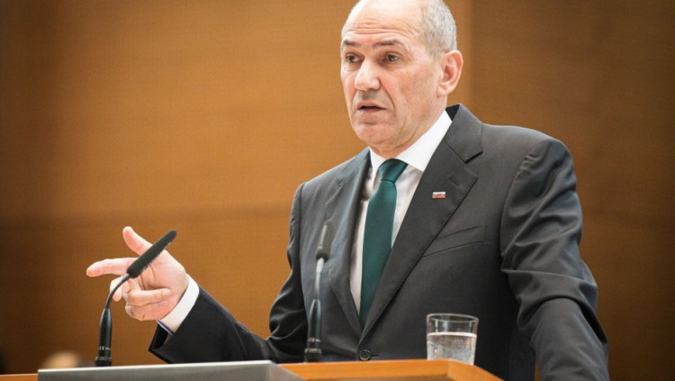 El primer ministre eslovè, Janez Janša. Der Spiegel