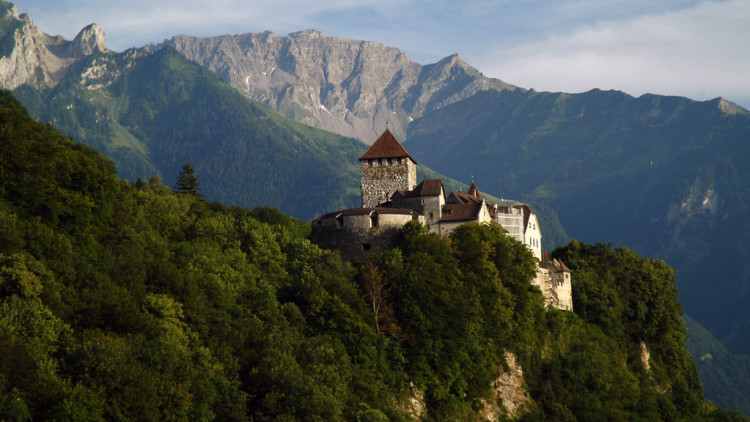 Castell de Vaduz, a la capital de Liechtenstein. Michael Gredenberg, CC BY-SA 3.0, via Wikimedia Commons