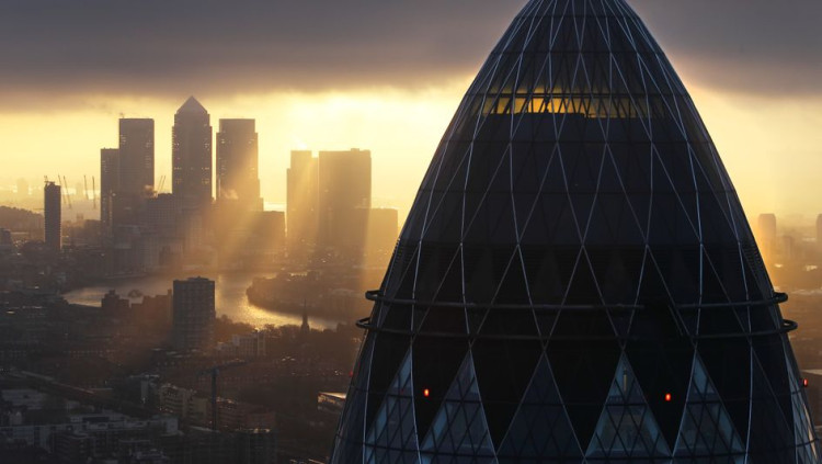 Districte financer de Londres. Der Spiegel