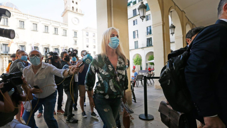 L'exalcaldessa d'Alacant, la popular Sonia Castedo, la qual ha quedat absolta a la causa Brugal| Europa Press
