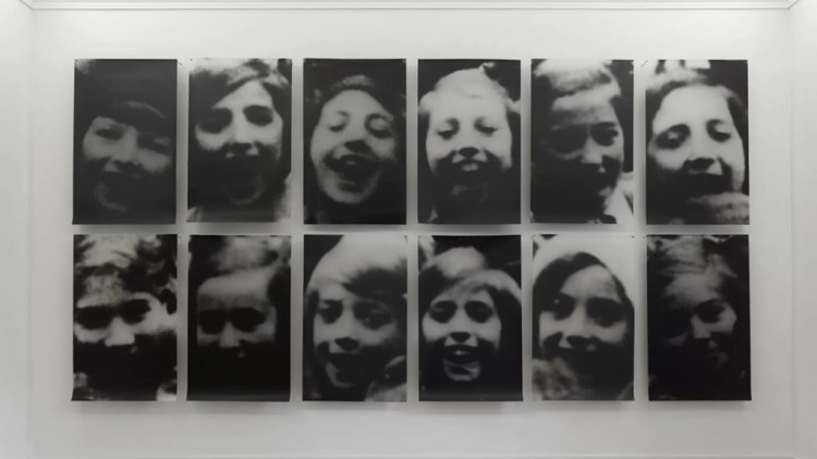 Christian Boltanski, “Retrats”. Exposició “Danach”, Galeria Kewenig, Berlin, 2021.