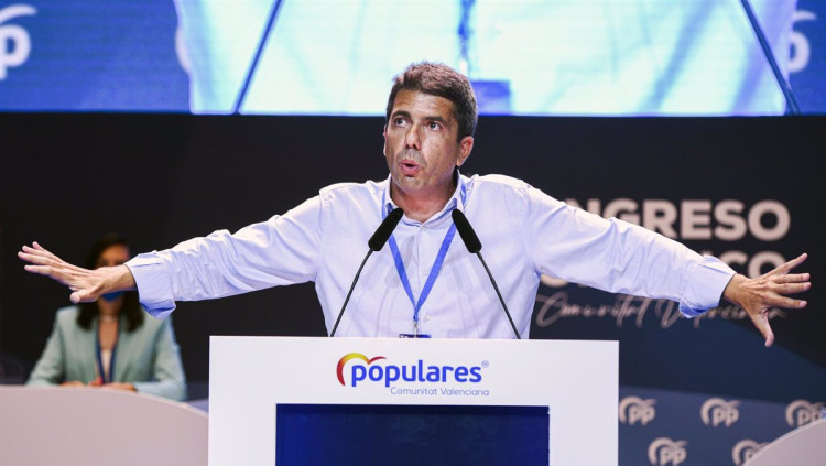 Carlos Mazón, president de la Diputació d'Alacant i líder del PPCV| Europa Press