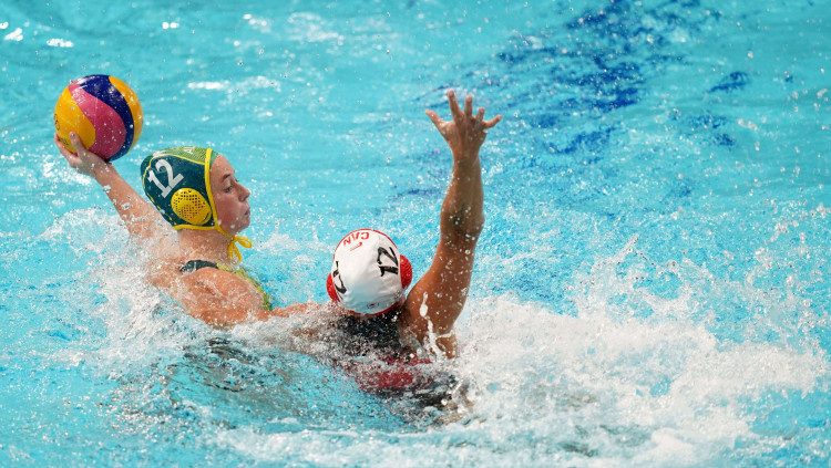 Partit de waterpolo als Jocs Olímpics de Tòquio. Europa Press