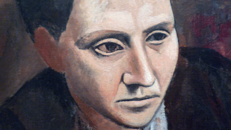 Gertrude Stein representada per Picasso. Flickr