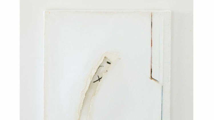 Rafael Tur Costa .Sense títol, 1992. Tècnica mixta. Fotografia: Jordi Sarrà