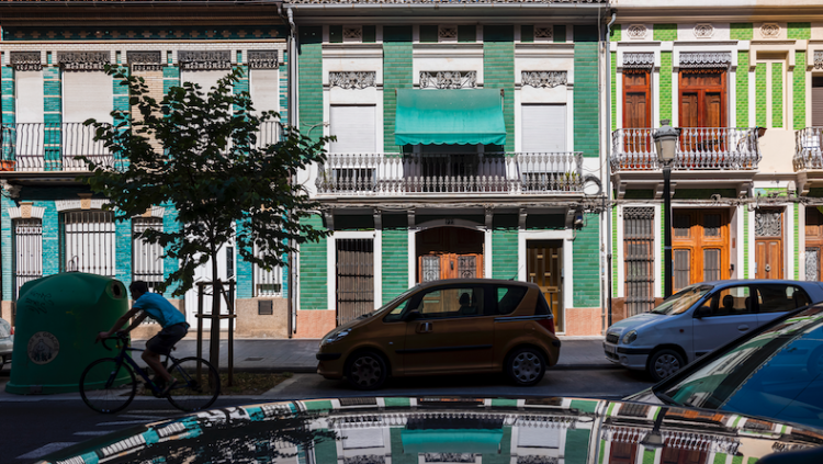 Un carrer del Cabanyal. MIGUEL LORENZO
