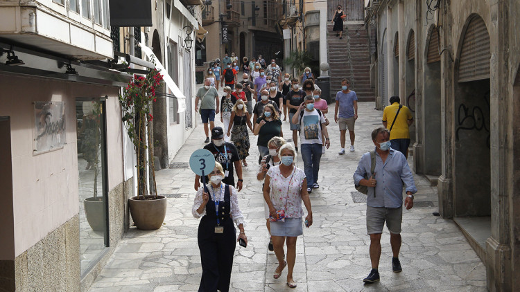 Turistes a Palma. Europa Press