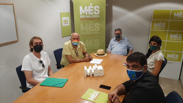 Membres de Més per Mallorca en una imatge d'arxiu. Europa Press
