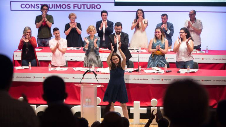 Mónica Oltra, líder de Compromís, referent d'Iniciativa i vicepresidenta valenciana al passat congrés dels ecosocialistes |Iniciativa 