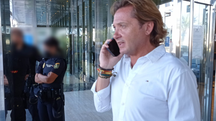 El portaveu de Vox al Parlament balear, Jorge Campos. Europa Press