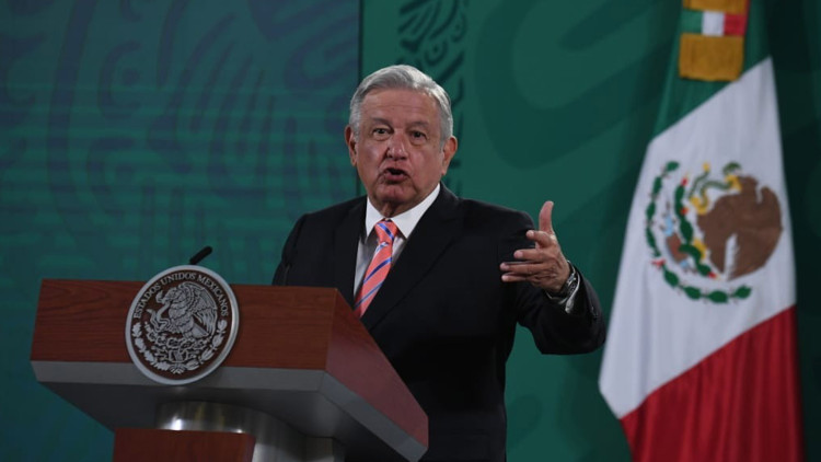 El president mexicà, Andrés Manuel López Obrador. Europa Press
