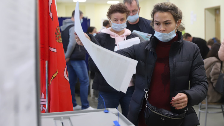 Instant a les eleccions al parlament de Rússia| Europa Press