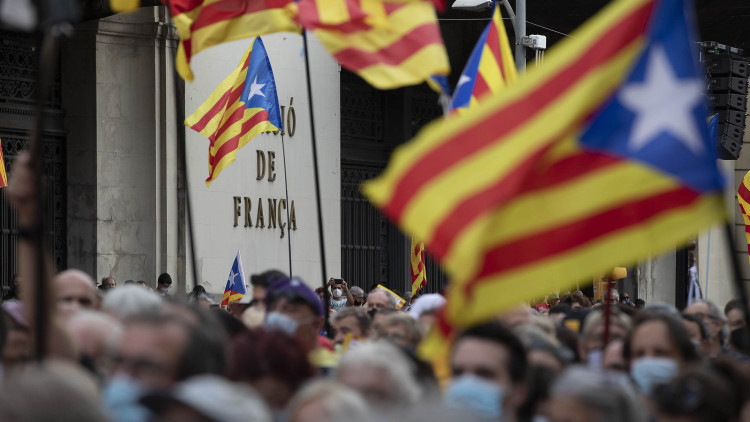Imatge de la Diada del 2021. Jordi Play