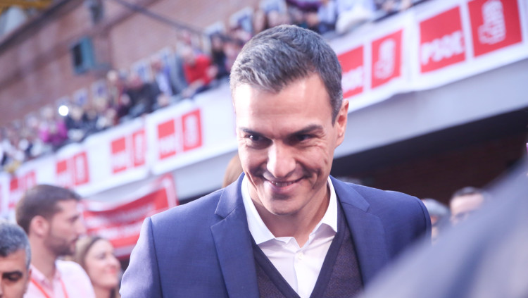 El president del govern espanyol, Pedro Sánchez. Europa Press