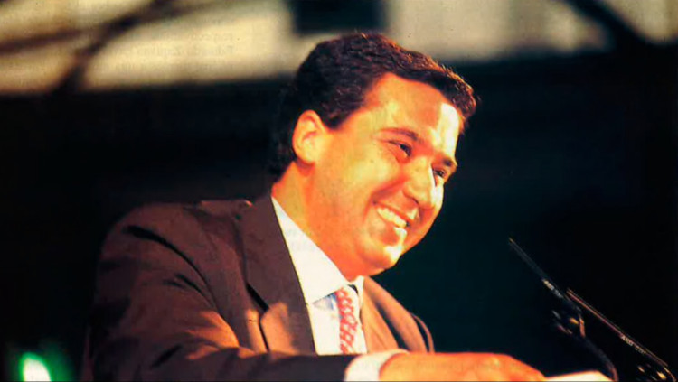 Eduardo Zaplana en una imatge d'arxiu. Rafa Gil / Arxiu EL TEMPS