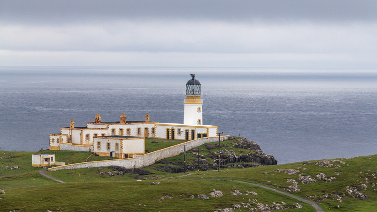 Far construït a l'illa Skye pels avantpassats de l'escriptor escocès Robert L. Stevenson