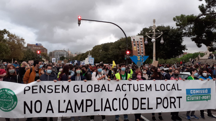 Capçalera de la manifestació| @amontielmarquez