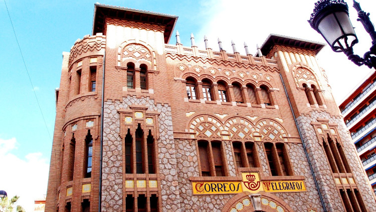 Edifici modernista de Correus a Castelló