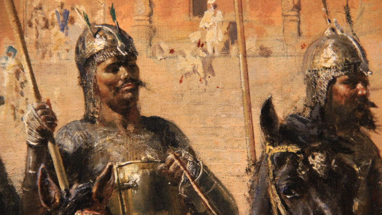 Contra qui combaté Jaume I en 1238? València era un emirat governat per Zayyān ibn Mardanīx, de la noble estirp dels Banū Mardanīx, oriünda de la Marca Superior d'Alandalús.  El seu pare, Sa'd, havia defensat heroicament Fraga (Baix Cinca) contra els aragonesos en 1134. Zayyān (pronuncieu Zaièn o Zaèn) tingué la dissort de ser al capdavant de València quan les hosts catalanoaragoneses l'escometeren i la conqueriren. Anys atiziacs per a Alandalús, que aviat restaria reduïda a només el regne de Granada.