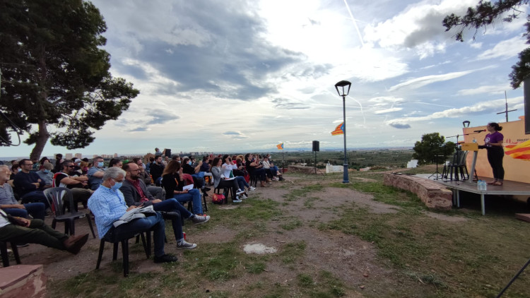 Estampa de l'Aplec del Puig del 2022 organitzat per ERPV| ERPV. Twitter ERPV @esquerrapv
