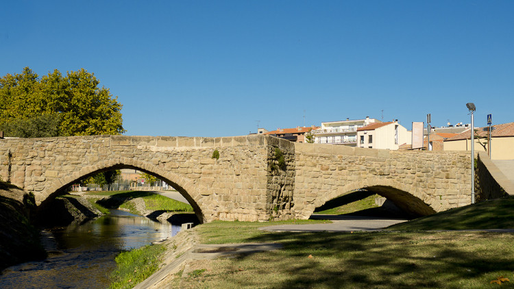 Pont de pedra (Agramunt). Eliseu T. Climent