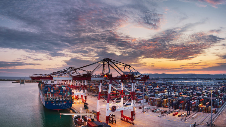 Terminal del Port de Barcelona. Europa Press