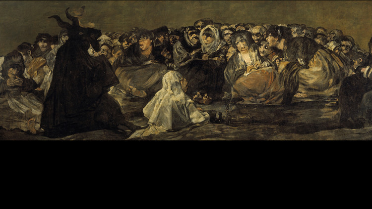 'L’aquelarre' o 'El gran cabró' de Goya